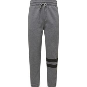 Hurley Sportovní kalhoty šedá / černá