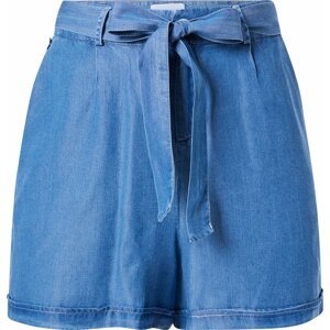 Brava Fabrics Kalhoty se sklady v pase modrá džínovina