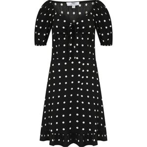 Dorothy Perkins Tall Šaty černá / bílá