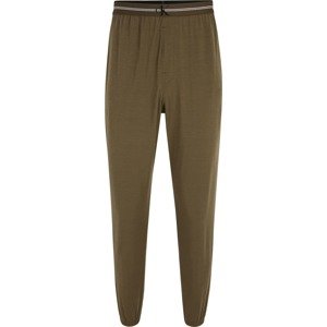 Calvin Klein Underwear Pyžamové kalhoty olivová / černá / bílá