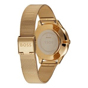 BOSS Black Analogové hodinky zlatá / fialkově modrá