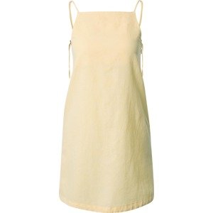 System Action Letní šaty 'SORAYA' pastelově žlutá
