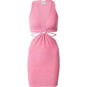 ABOUT YOU x Laura Giurcanu Letní šaty 'Emelie' mix barev / světle růžová
