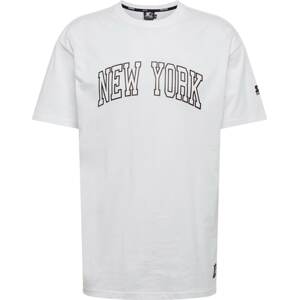 Starter Black Label Tričko 'New York' černá / bílá