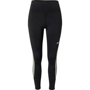 4F Sportovní kalhoty světle zelená / černá / bílá