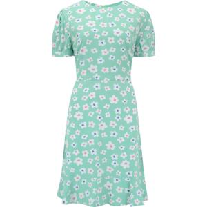 Sugarhill Brighton Letní šaty pastelově zelená / mix barev