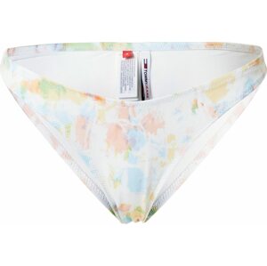 Tommy Hilfiger Underwear Spodní díl plavek světlemodrá / světle žlutá / meruňková / bílá