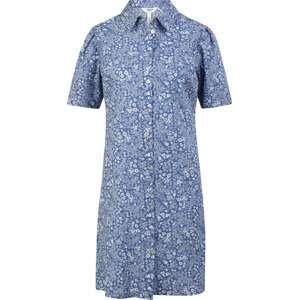 OBJECT Petite Košilové šaty 'MIE' modrá džínovina / bílá