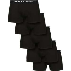 Urban Classics Boxerky černá / bílá