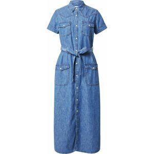Boyish Košilové šaty 'MARCEL' modrá džínovina