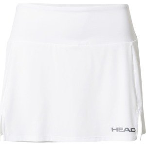 HEAD Sportovní sukně černá / bílá