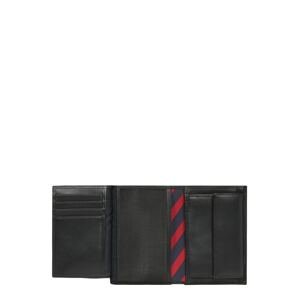 TOMMY HILFIGER Peněženka 'Johnson' tmavě modrá / jasně červená / černá / bílá