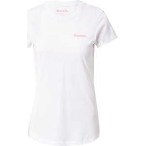 BENCH Tričko 'SOFIE' růžová / bílá