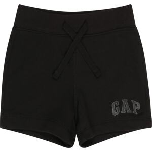 GAP Kalhoty antracitová / černá