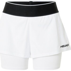 HEAD Sportovní kalhoty 'DYNAMIC' černá / bílá