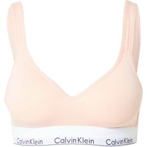 Calvin Klein Underwear Podprsenka jasně oranžová / černá / bílá