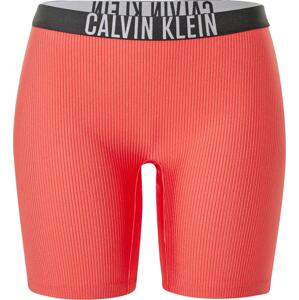 Calvin Klein Swimwear Spodní díl plavek melounová / černá / bílá