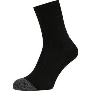 UNDER ARMOUR Sportovní ponožky šedý melír / černá