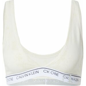 Calvin Klein Underwear Podprsenka námořnická modř / bílá / barva bílé vlny