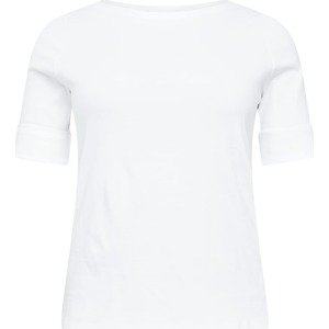 Lauren Ralph Lauren Plus Tričko bílá