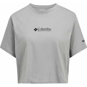 COLUMBIA Funkční tričko šedá / černá