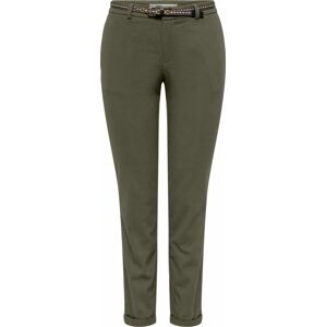 ONLY Chino kalhoty 'BIANA-MAREE' tmavě zelená