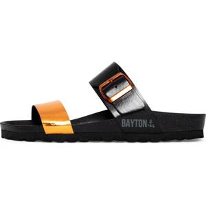 Bayton Pantofle 'Valence' oranžová / černá
