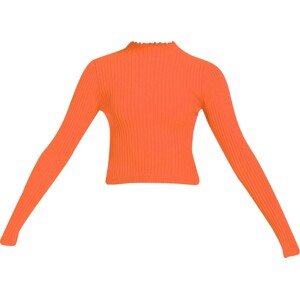 myMo ATHLSR Sportovní svetr svítivě oranžová