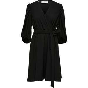Selected Femme Curve Šaty 'Mynte' černá
