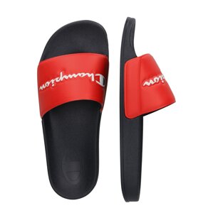 Champion Authentic Athletic Apparel Plážová/koupací obuv 'VARSITY' červená / bílá