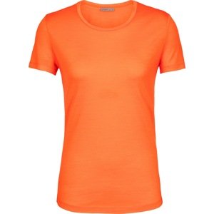 ICEBREAKER Funkční tričko 'Sphere II' svítivě oranžová