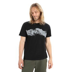 ICEBREAKER Funkční tričko 'Tech Lite II Remarkable Range' šedá / černá