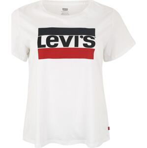 Levi's® Plus Tričko 'PL PERFECT TEE NEUTRALS' námořnická modř / černá / bílá