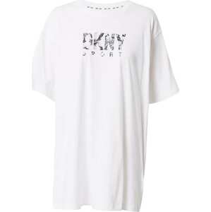 DKNY Performance Funkční tričko černá / bílá