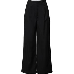 LeGer Premium Kalhoty se sklady v pase 'Hester' černá