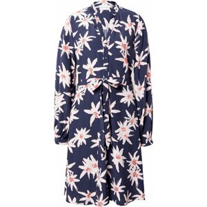 Fabienne Chapot Košilové šaty 'Dorien' béžová / námořnická modř / korálová / pastelově růžová