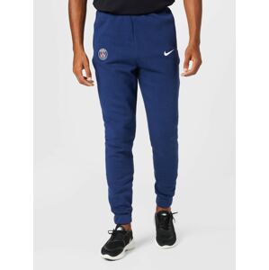 NIKE Sportovní kalhoty 'Paris Saint-Germain' tmavě modrá / bílá