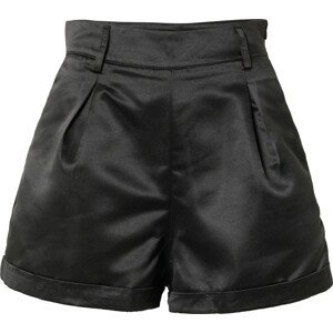 In The Style Kalhoty se sklady v pase 'LORNA' černá