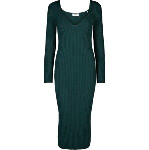 minimum Úpletové šaty 'Stassy' tmavě zelená