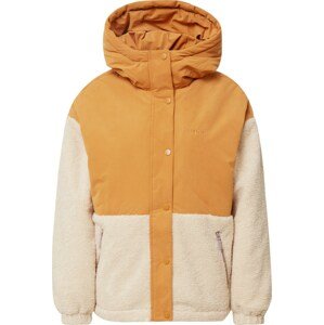 mazine Zimní bunda 'Laine' oranžová / pudrová
