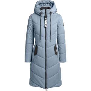 khujo Zimní kabát 'Aribay 3' chladná modrá / šedá / bílá