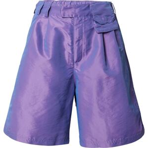Reebok Classics Funkční kalhoty tmavě fialová