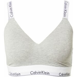 Calvin Klein Underwear Podprsenka šedý melír / černá / bílá