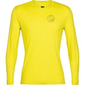 ICEBREAKER Funkční tričko žlutá / černá