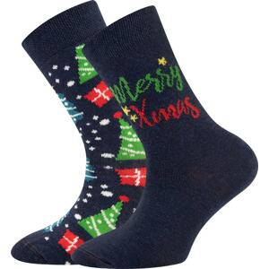 EWERS Ponožky tmavě modrá / zelená / červená / bílá