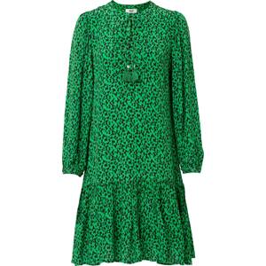 Moliin Copenhagen Šaty 'Celine' zelená / černá