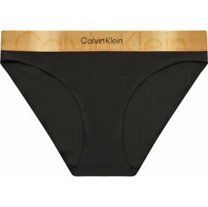 Calvin Klein Underwear Kalhotky zlatá / černá