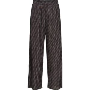 OBJECT Petite Kalhoty 'LUX' fialová / černá