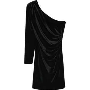 MANGO Koktejlové šaty 'ASIBEL1' černá
