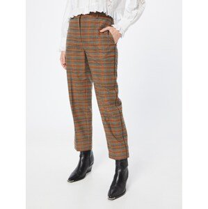 MAX&Co. Chino kalhoty 'ARTEFICE' velbloudí / světlemodrá / vínově červená / černá
